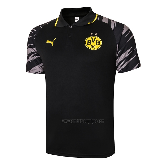 Camiseta Polo del Borussia Dortmund 2020-2021 Negro